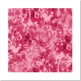 Viva Magenta Tie-Dye Posters and Art